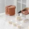 Yuzhu Xun Nordic Gaiwan Travel Tea Set