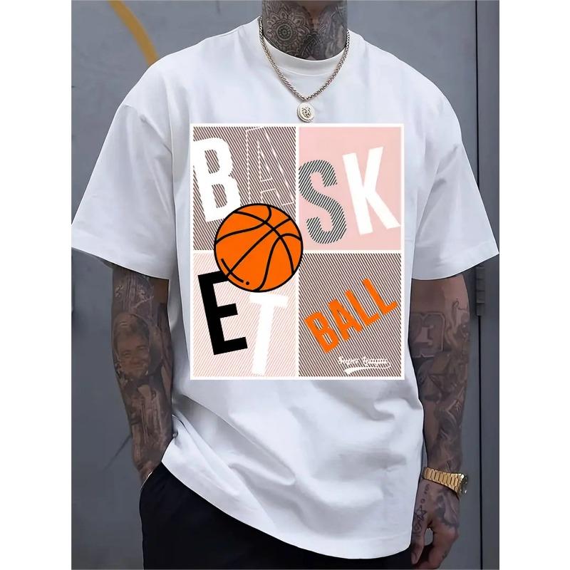 

Men s Crew Neck T-Shirt - Short-Sleeve Summer Gym & Beach Wear,Breathable for Training/Running,Machine-Washable,Versatile Travel & Everyday Casual Top 4XL білий