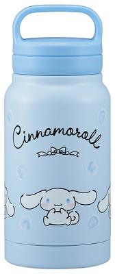 Skater Insulated Stainless Steel Mug with Screw Sanrio Cinnamoroll Watercolor STSC4 Bottle, 350ml, Handle, Cosmetics,
