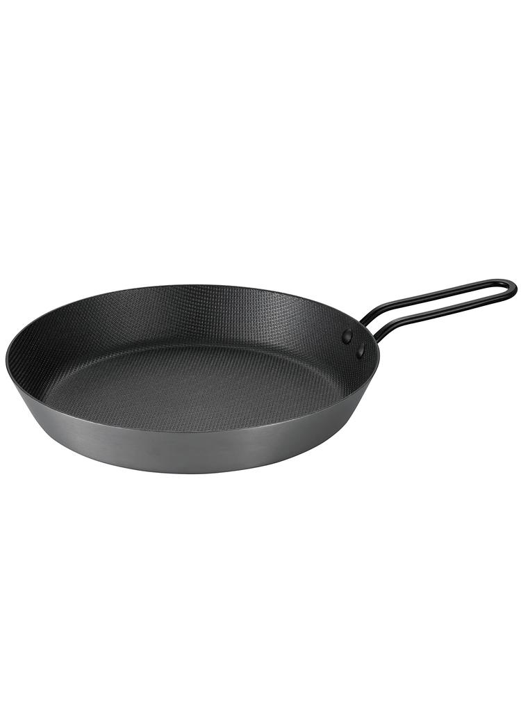 CB Japan Copan Double-Layered Steel Grill Pan, One-Handed, 26cm