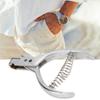 Silvery Watch Band Cutting Plier Steel Pattern Notcher Watch Strap Cutter  Leather Sewing