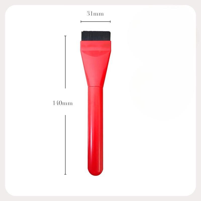 

Кисть для тональной основы в одну линию, Ультратонкая кисть для пудры, Кисть для макияжа, Кисть для тональной основы без разводов, Инструменты для макияжа, Кисть для консилера Plastic pipe + dust cover красный