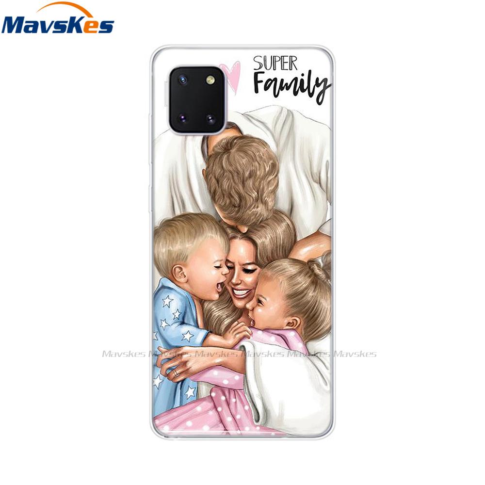 TPU Case for Samsung Galaxy Note 10 Lite Cases Silicon Cute Cat Phone Coque for Samsung Note10 Lite Plus SM-N770F/DS Cover Mask