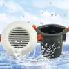 Plastic Exterior Wall Air Vent 75/100mm Vents Waterproof Cap Useful Ducting Ventilation Grilles