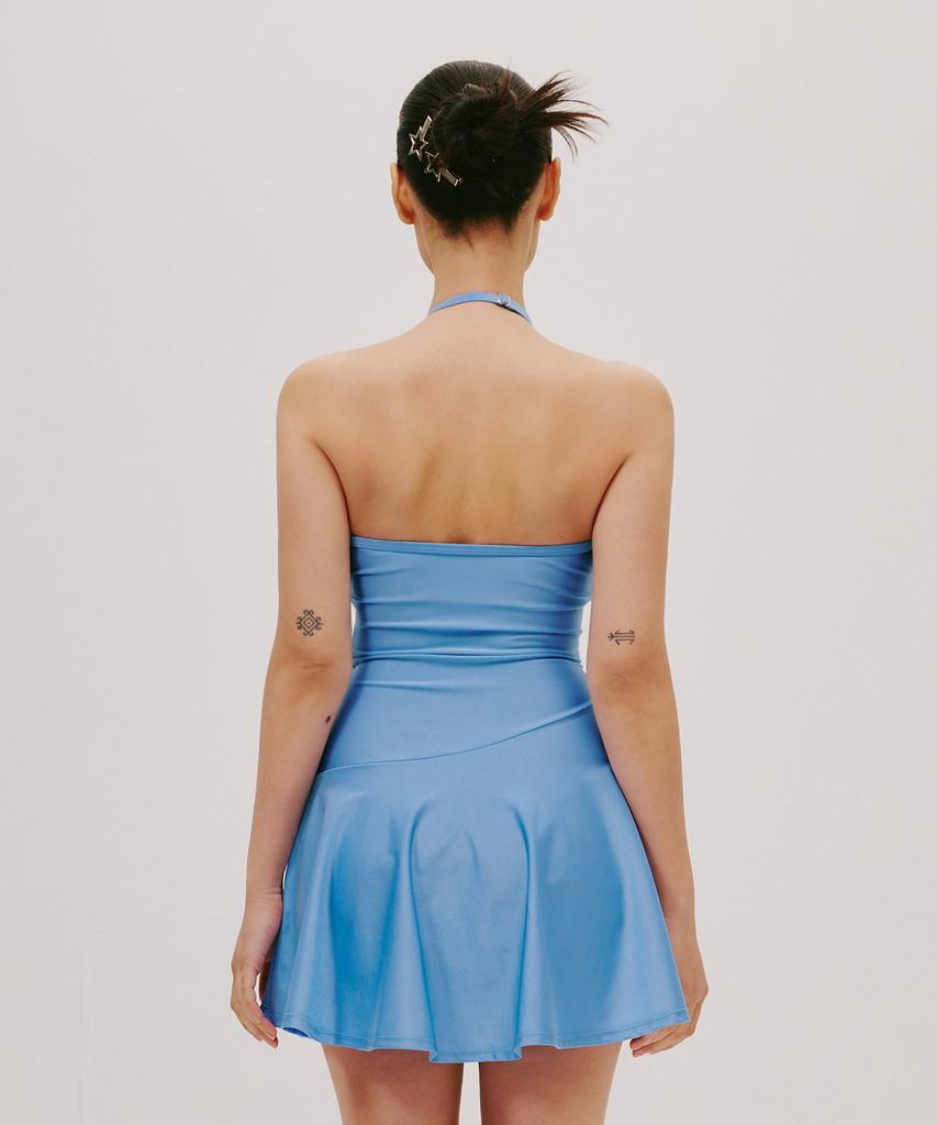 Sonyalebai Square Bright Dress Provence Blue