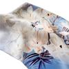 Silk Plain Crepe Satin Long Silk Scarf for Women