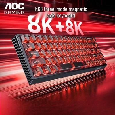 AOC K68 Tri-Mode Magnetic Switch Gaming Keyboard