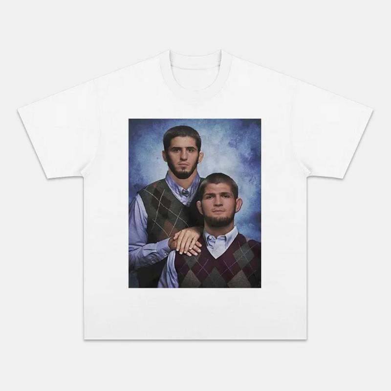 FUNNY ISLAM & KHABIB STEP BROTHERS Unisex T-Shirt - Ufc Unisex T-Shirt M