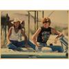 Thelma & Louise Retro Poster Kraftpapier Wandkunst Wandbild 364