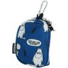 Marushin Moomin Compact Blue Perfect for Small and Product 1525006200 Pouch, Compact, Items, Gifts, Birthdays, Cosmetics, More. Code