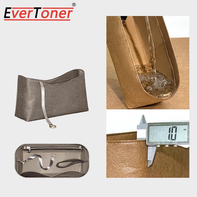 EverToner Dupont Papier Einstecktasche Organizer für L-vagabond Hobo Tasche Aufbewahrungshilfe Formgeber Wasserdichte Tasche Zubehör