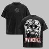Omni Man Invincible Acid Washed T-Shirt Heavyweight Cotton Comic Fan Gift