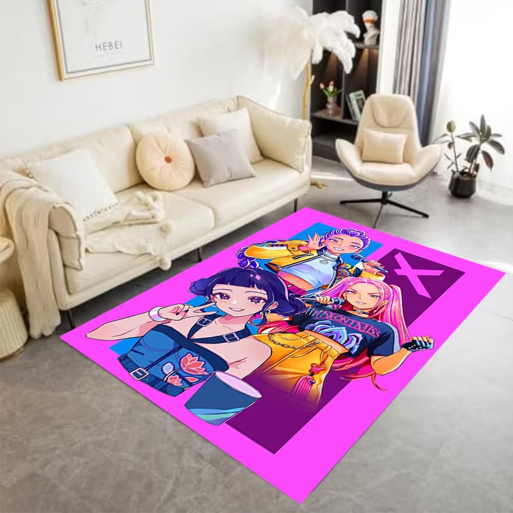Dance Party Stars Area Rug Design for Game Room Bedrooms Dormitory Kitchen Antislip Carpet Office home decor