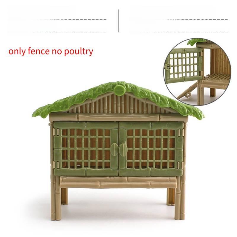Pvc Animal Habitat Fencing Model For Diy Farm Scene And Model Collectors