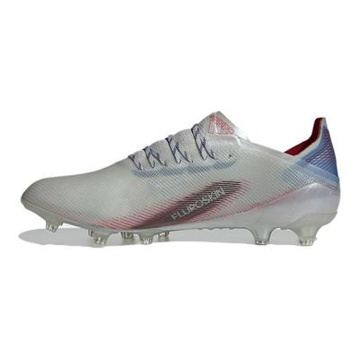 X Ghosted Runde Zehenpartie Schnürschuhe AG (Gummistollen) Rutschfeste Strapazierfähige Fußballschuhe Herren Fußballschuhe Grau Rot G54838