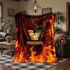 Venezia FC Football Print Flannel Blanket Soft Warm Sofa Bed Throw Blanket For Home Office Bedroom