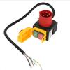 For Industrial Machines Device Switch Undervoltage Release IP54 Rated Metal And PVC Materials For 400V Machines