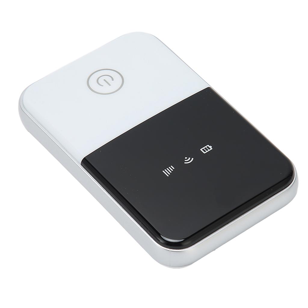 Mobile WiFi Hotspot with SIM Card Slot 4G LTE Support 10 Users Battery Powered Portable WIFI for Laptops Phones Tablets
