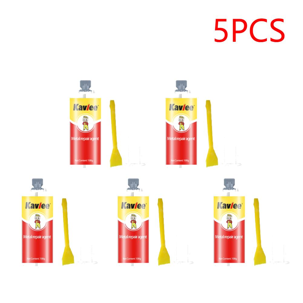 100-600g Metaal Reparatie Lijm Gietijzer Hoge Sterkte Reparatie Lijm Hittebestendigheid Reparatie Lijm Middel Gereedschap Gieten AB Lijm