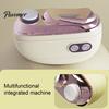 Nail Clipper with Chip Collector 2-In-1 Electric Clipper, 2 Speed Automatic Trimmer LED Portable Polisher Light, USB Rechargeable Toenails Fingernail