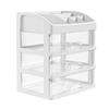 1Pcs Plastic Display Rack Desktop Storage Case Organize Shelves Jewelry Box Cosmetics Storage Box