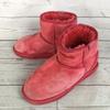 EMU Sheepskin Boots [24.0 / Red Purple] Stinger Micro Suede Finish