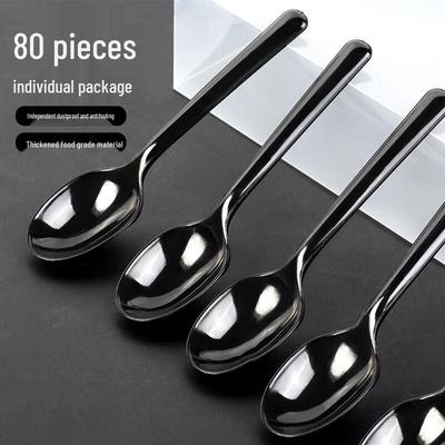Individually Wrapped Disposable Plastic Spoons