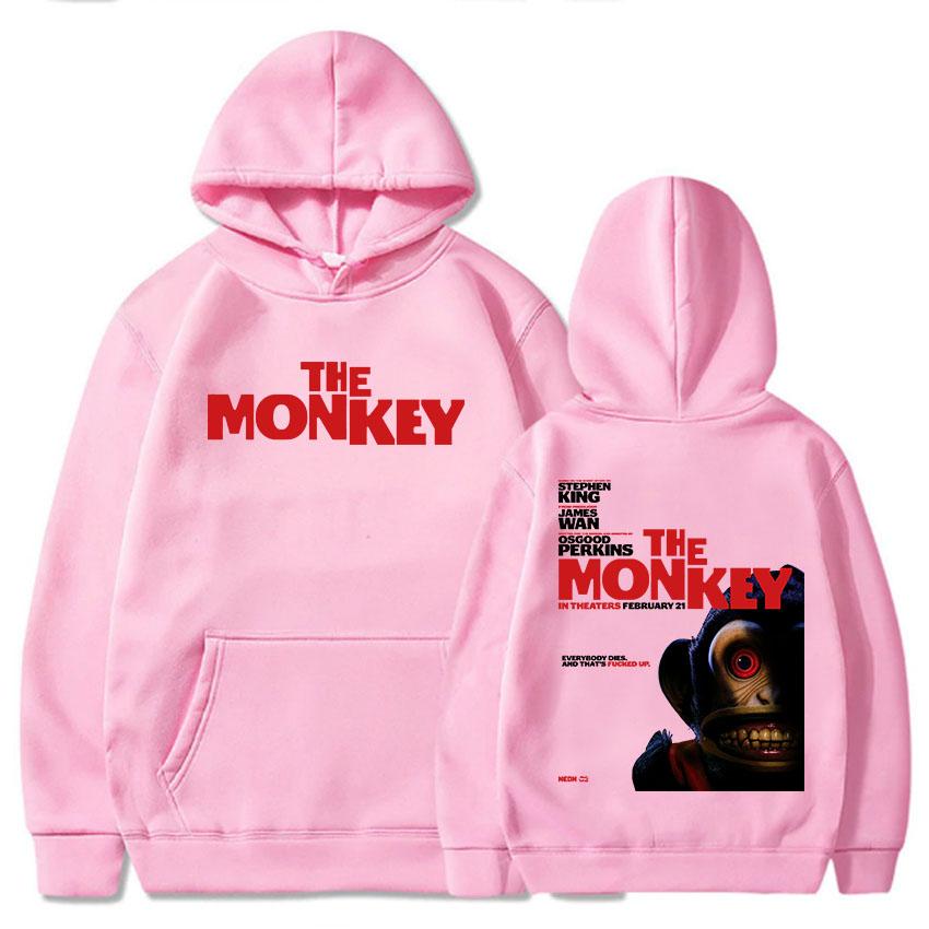 Mikiny s kapucí The Monkey Movie Mikiny s kapucí Dámské Pánské Mikiny Streetwear Dlouhý rukáv Moletom Feminino Sudaderas Oblečení