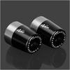 Handlebar Grip End For Ninja 250 300 400 650 1000 400R 250R 250SX 1000SX H2R ZX14R ZX10R ZX6R Motorcycle CNC Aluminum Handlebar Bar Ends Plug Balance