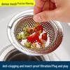 OEING Stainless Steel Pop-Up Sink Drain Strainer