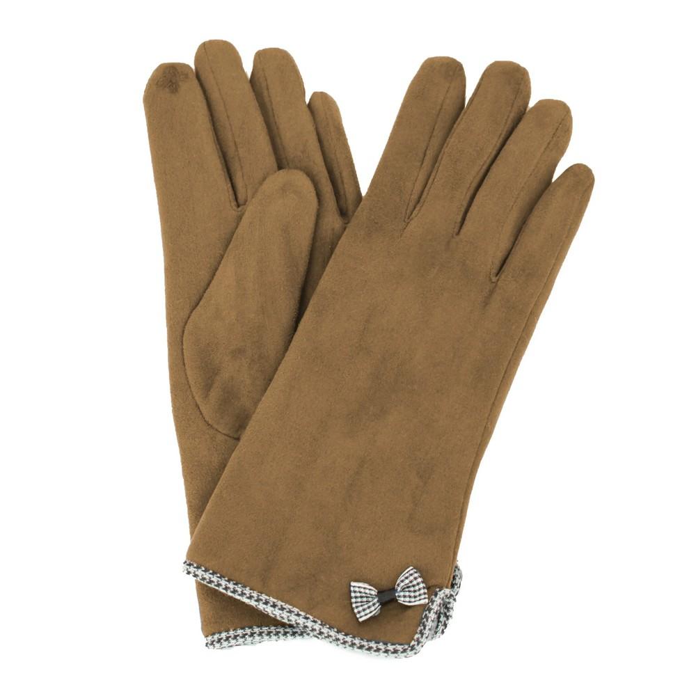 Eastern Counties Leather Womens/Ladies Gaby Faux Suede Touch Screen Gloves
