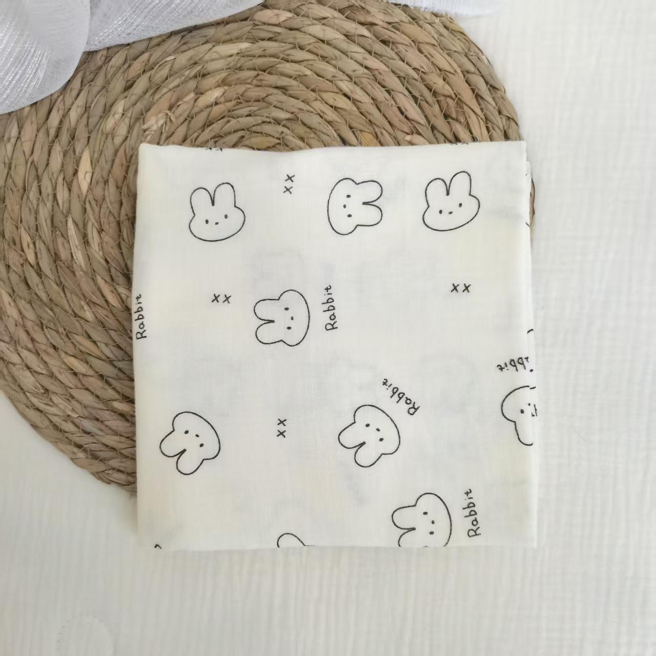 Class A Double-Layer Cotton Candy Baby Swaddle and Blanket 78*78cm