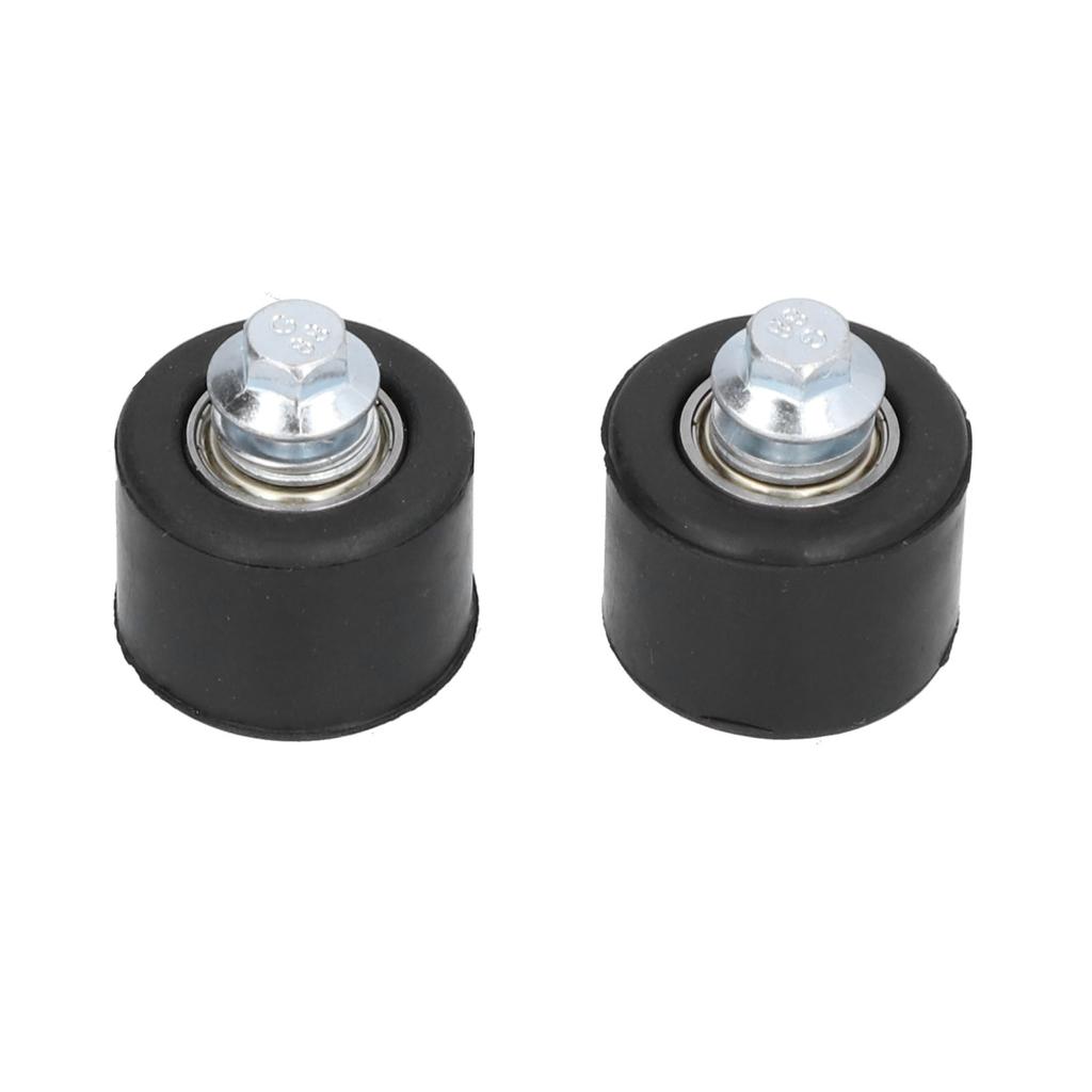 2pcs 8mm Chain Roller Tensioner Slider Wheel Guide Pit Dirt Fit for Yamaha YFZ 350 Banshee 1987 2006