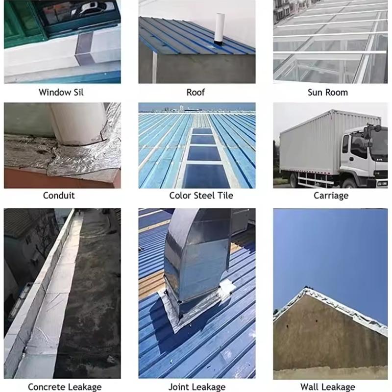 Nastro Impermeabile Resistente alle Alte Temperature Foglio di Alluminio Spesso Nastro Butilico Crepe Muro Piscina Tetto Riparazione Condotti Autocicatrizzante