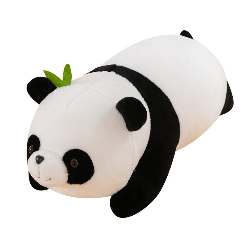Plush Toy National Treasure Panda Gift Cute Simulation Panda Doll Lying Doll Children'S Gift