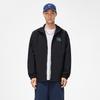 Li-Ning Ruffled Water-Repellent Logo Print Hooded Windbreaker Jacket Unisex Jackets Black AFDU899-1