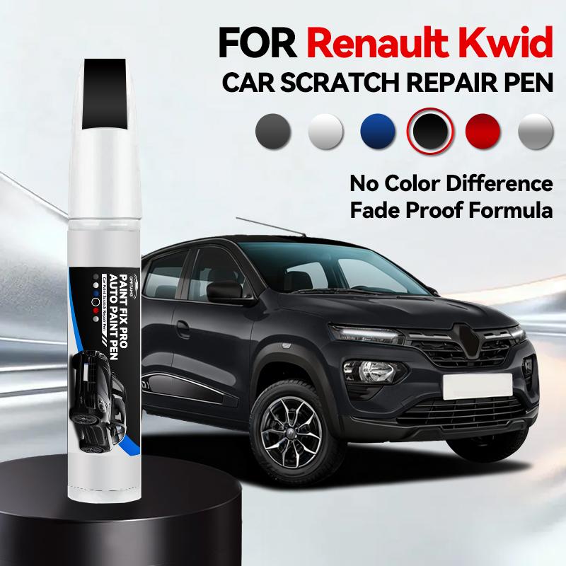 

For Renault Kwid 1996-2025 Paint Repair Pen Touch Up Scratch Remover DIY Auto Accessories Black White Brown Gray Red Blue