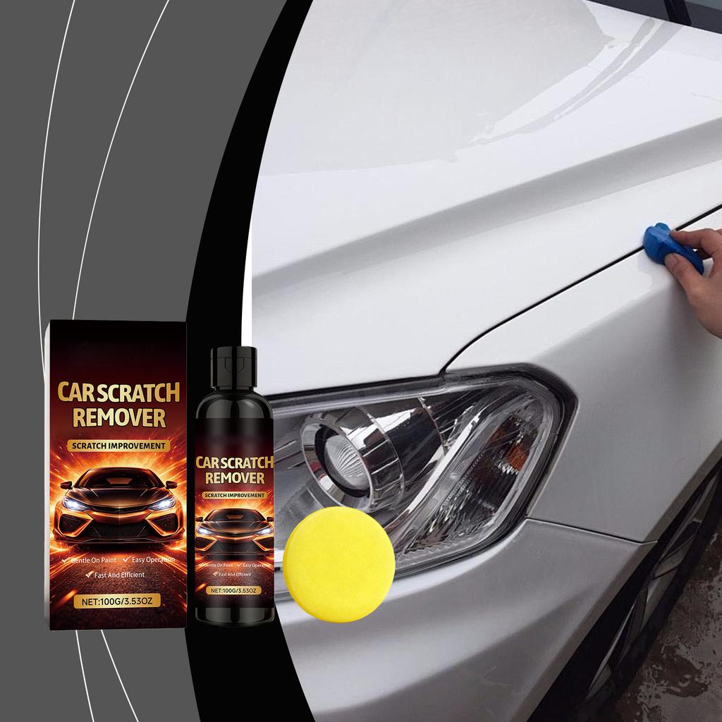 Car scratch care agent, car paint scratch cleaner, polisher, car body care agent