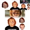 Childs Play Halloween Latex Mask With Blood Effect For Horror Party Cosplay