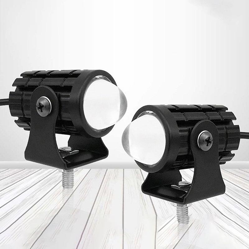 2 Stück Motorrad LED Scheinwerfer 12V Hohe Helligkeit LED Lichter Lampe Für Motorrad Moto LED Zusatzscheinwerfer