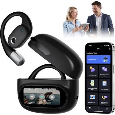 AI Translation Earbuds 164 Languages Translator Headphones Wireless Earphones Bluetooth 5.4 Headphones, Audifonos Traductores Translating Device