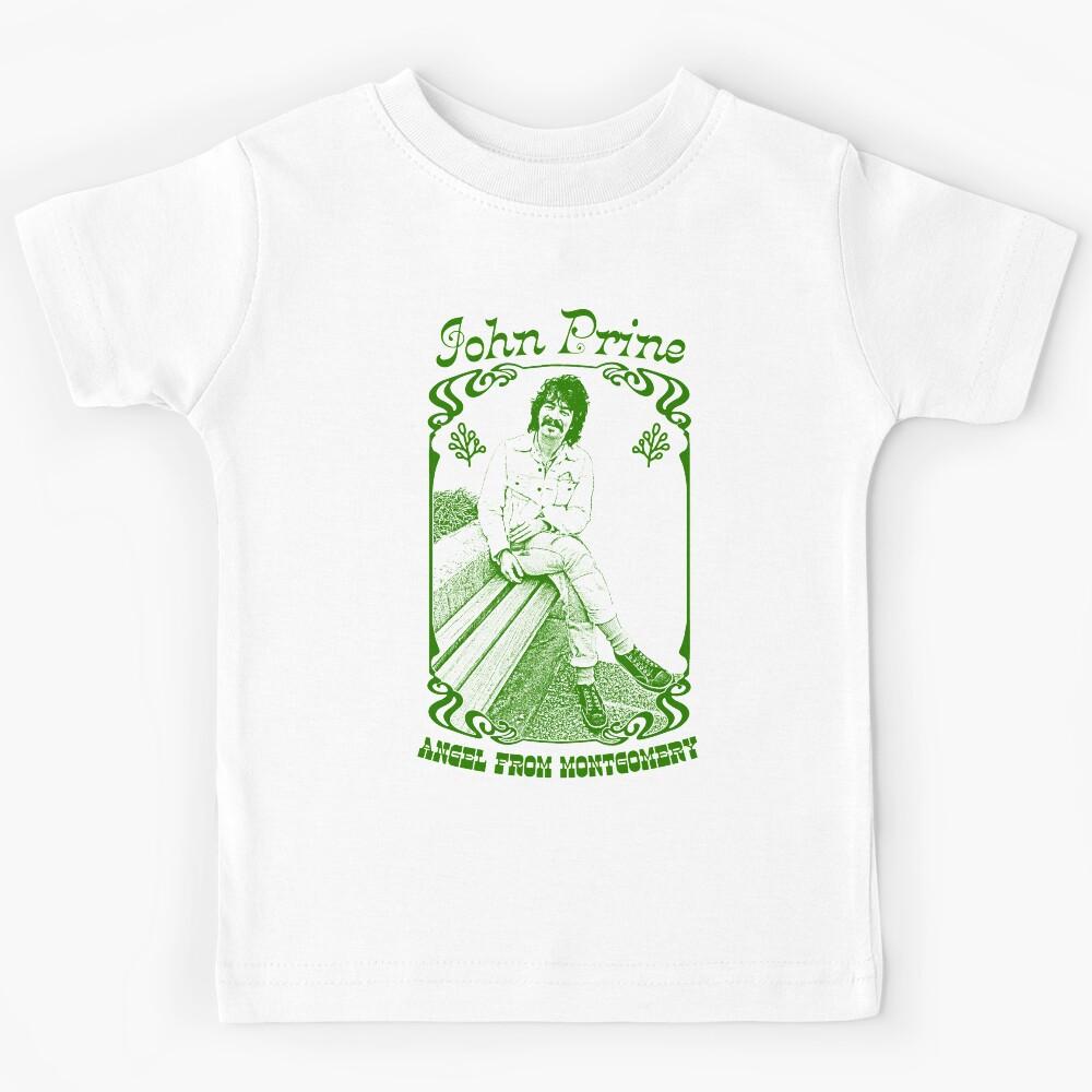 John Prine / Retro Aesthetic 70s Style Fan Design Kids T-Shirt 140