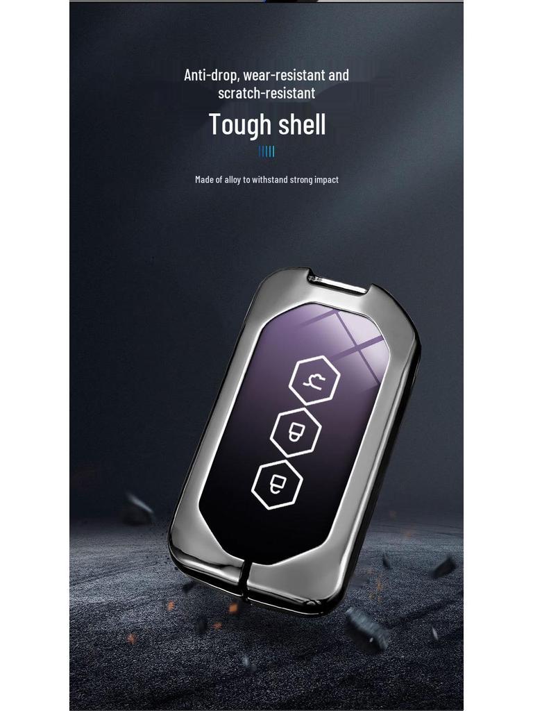 Wuling Victory Car Zinc Alloy Key Case - Stylish & Durable Protective Shell