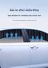 Magnetic Car Privacy Sunshade Curtains for Side Windows - Telescopic Sliding Track Design