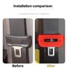 For Geely Monjaro Xingyue L Silicone Car Seat Belt Cover Protector Clip Safety Seatbelt Lock Buckle Plug Protection Interior