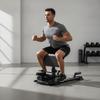 Sissy Squat Machine Compact Comfortable for Home Gym, Apartment