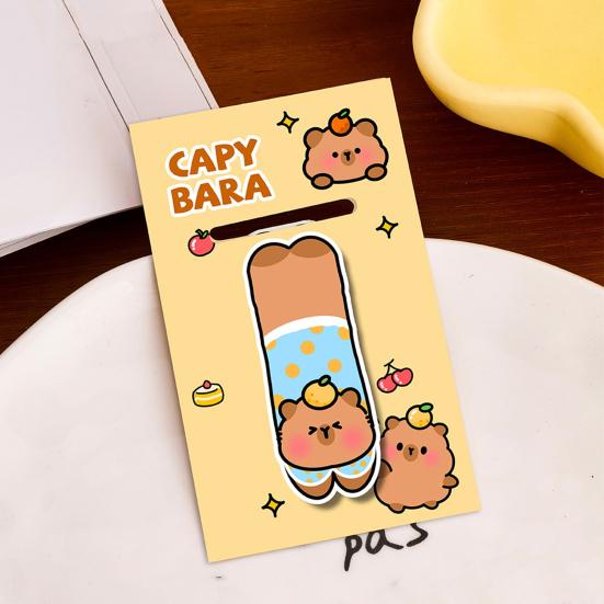 6Pcs Animal Magnetic Page Clips Cute PVC Bookmark for Students Readers Unique Magnetic Page
