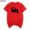 Black Cat Short Sleeve Tshirt Cotton Unisex T Shirt New Tee Tshirt Unisexs Unisex Fashion