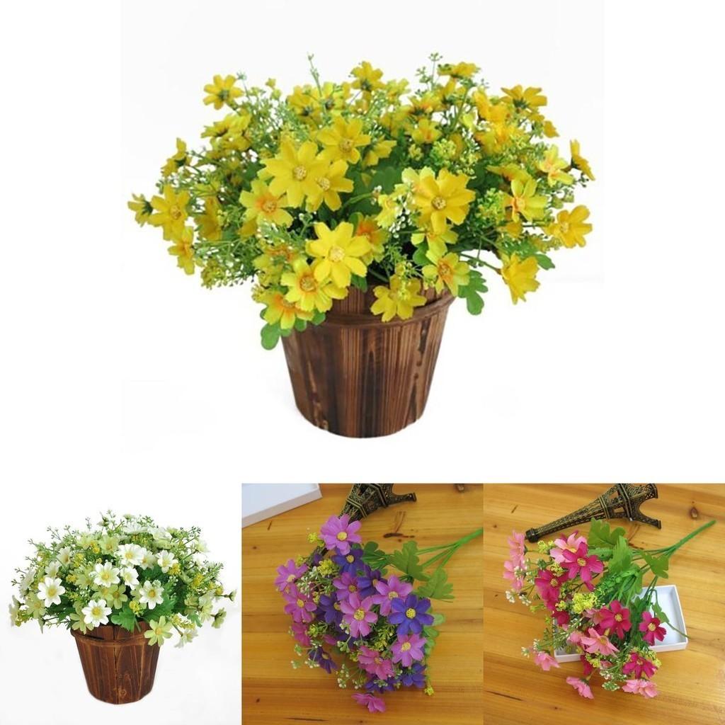 High-quality Artificial 28-head Daisy Chrysanthemum Flowers For Beautiful Arrangements