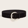 Maillard Styles Pin Buckle Waistband Trendy Trouser Dress Belts Suede Leather Wide Belt  Gifts